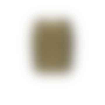 Minirock mit Reißverschluss und Glitzer -Effekt in gerader Passform - dunkles Gold