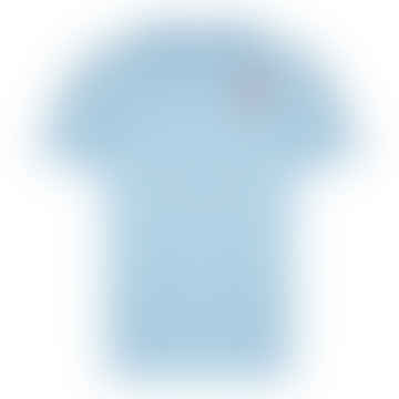 Camiseta de logotipo de juego pequeño - azul
