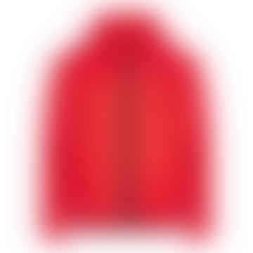 Hooded Zip Jacket - Red