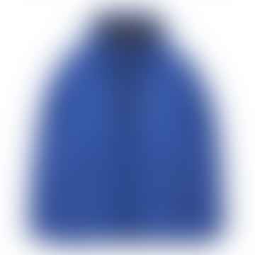 Hrom Raincoat Padded Jacket Sodalite Blue