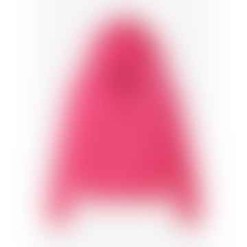 Damen Robertson Classic Kapuzenpullover in Pink Glo