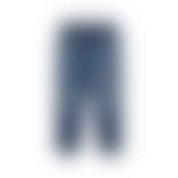 Jeans affusolati regolari Edwin L32 Blu scuro usato