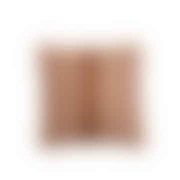 Levis Terracotta y cojín de color marrón claro 45x45cm