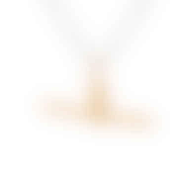 T -Bar -Kette Halskette - Goldanhänger - Silberkette