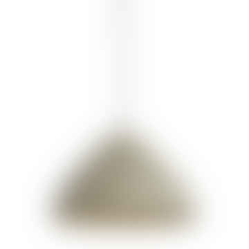 Piccola lampada sospesa Elimo in grigio chiaro