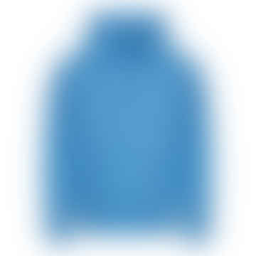 Centre Logo Hoodie - Riviera Blue