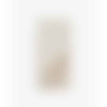 Châle / couverture en coton, blanc / beige, 130x160cm