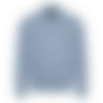 Quarter Zip Sweatshirt - Channel Blue