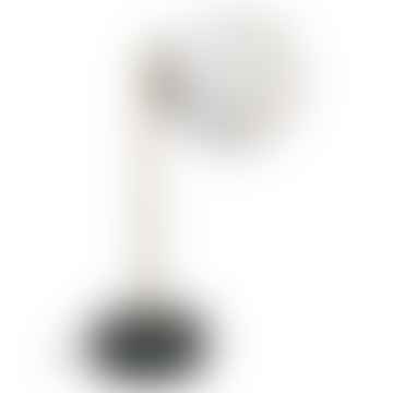 "Bilou" Lampe schwarze Marmor D22+H.37cm