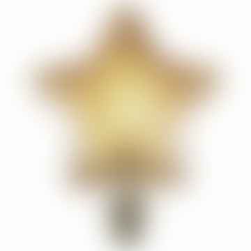 Bombilla Led Estrella 4W E27 Ámabar D12 H15.5 cm Regulable