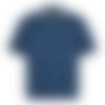 Paul Smith Knitted Short Sleeve Shirt - Indigo
