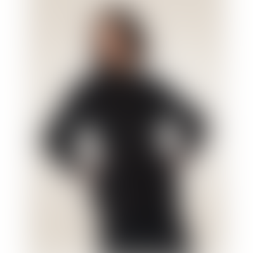 Soixante-dix + veste de saule mochi denim noir