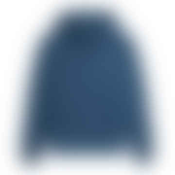 Sudadera con capucha con punta (azul de medianoche/hielo claro)