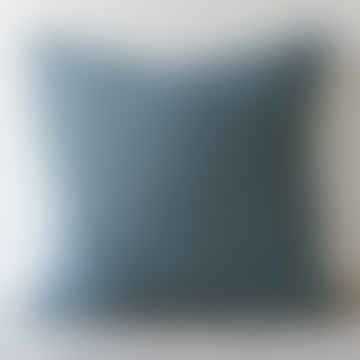 Leinenkissenbedeckung - Fichteblau