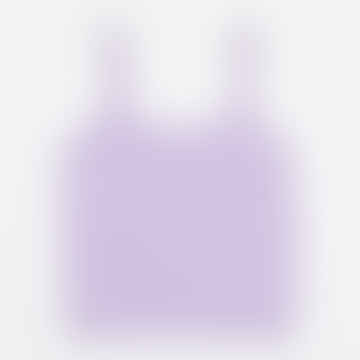 Top camie en tricot d'olivia pour femmes en violet lilas