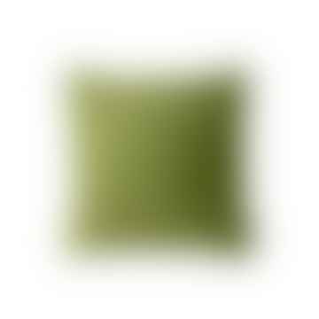 Cojín verde musgo