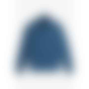 M3574 Sweat-shirt à moitié zip - Ice bleu / lumière de minuit