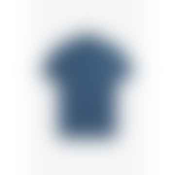 M6000 Plain Polo -Hemd - Mitternachtsblau / helles Eis