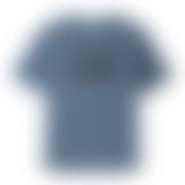 T-Shirt Capilene coole tägliche grafische Uomo Skyline/Dienstprogramm Blau