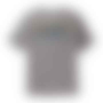 Camiseta Capilene Cool Daily Graphic Uomo Feather Gray
