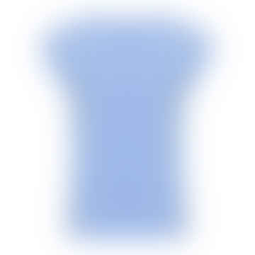 Maglietta di base blu in polvere