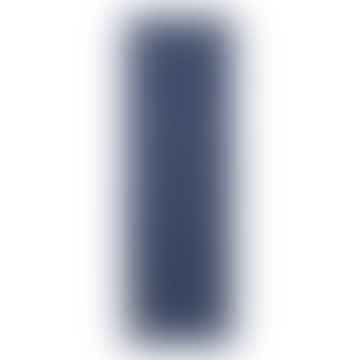 Bufanda de lana de cachemir y merino - Stripe azul y gris