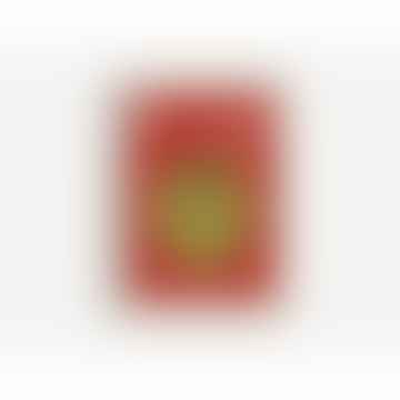 Olivgrüner A3-Kunstdruck – Rot