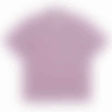 Straßenhemd im gewebten Fliesen -Design Lilac