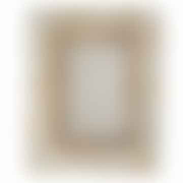 Marco de fotos 15x20 cm, marco de imagen rectángulo de madera