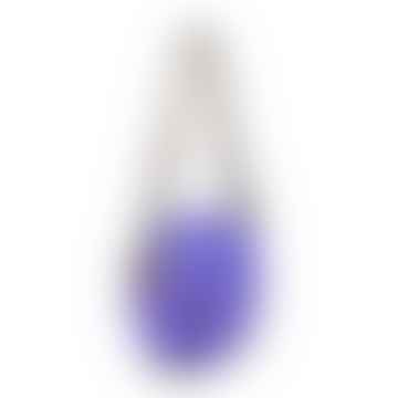 Bolso de hombro de cuerpo cruzado Paddington B Reciclado reutilizado Nylon sostenible en púrpura simple