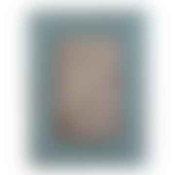 Marco de fotos 10x15 cm marco de imagen rectángulo azul mdf