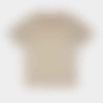 Camiseta Stripe Stripe - Oliva pálida/Natural