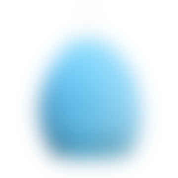Egg 35cm Blue & Cream Mini Dot Cotton Pendant Lampshade