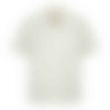 Short Sleeve Carsten Tencel Shirt - Enamel White