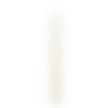 Cream White Twist Taper Candles : Pack of 6