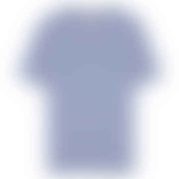 T-shirt a strisce Arraun Off bianco/inchiostro