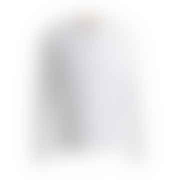 Maglietta boss tchark jersey a manica lunga coll: 100 bianchi, taglia: s