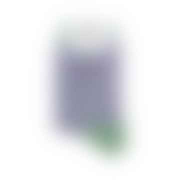 Calcitines paillettes zébrés vert clair et violet