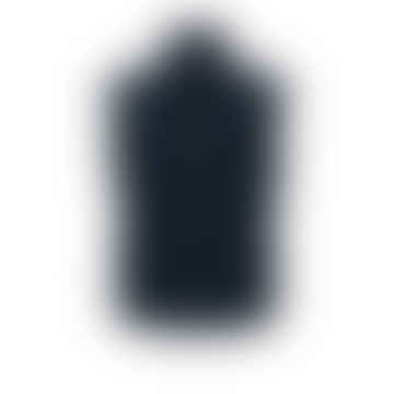 Gilet de ajuste regular de color azul oscuro de Crebo con acolchado 50506356 404