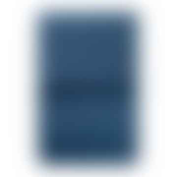 Klassischer Wurf in Mirage Blue in 50% Alpaka & 40% Schafwolle 130x200 cm