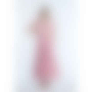 Sz Blockprints Charlotte Dress In Eva Pink