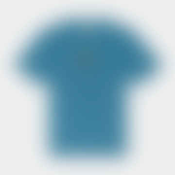 T -shirt boscobel - blu polveroso