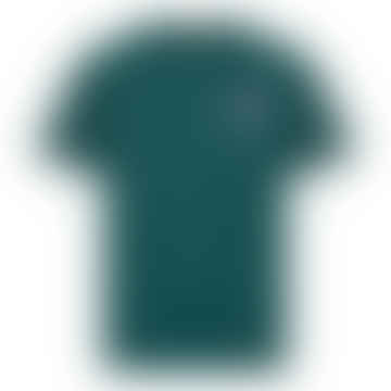 T-shirt des jambes pigeon - Green Castleton