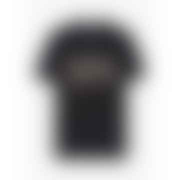 T-shirt de logo à camo camo arch pour hommes en noir