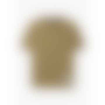 Herren Centenary Applique Label T -Shirt in British Khaki