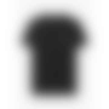 Herren kleines Logo-T-Shirt in Schwarz
