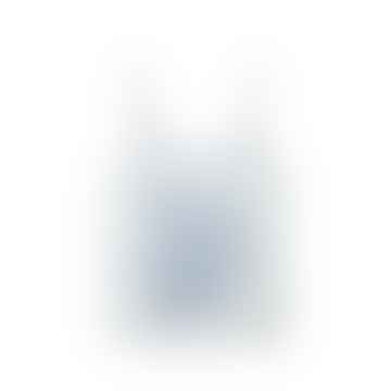 Camisola impresa de Angelique en blanco/azul
