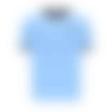 T-shirt marconi en cloche bleue