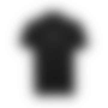 Parlay 424 Black Regular Fit Pique Cotton Polo Shirt 50505776 001