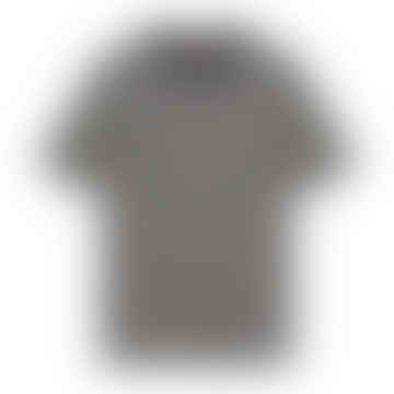 Hali Stripe Strick -T -Shirt -Navy -Streifen